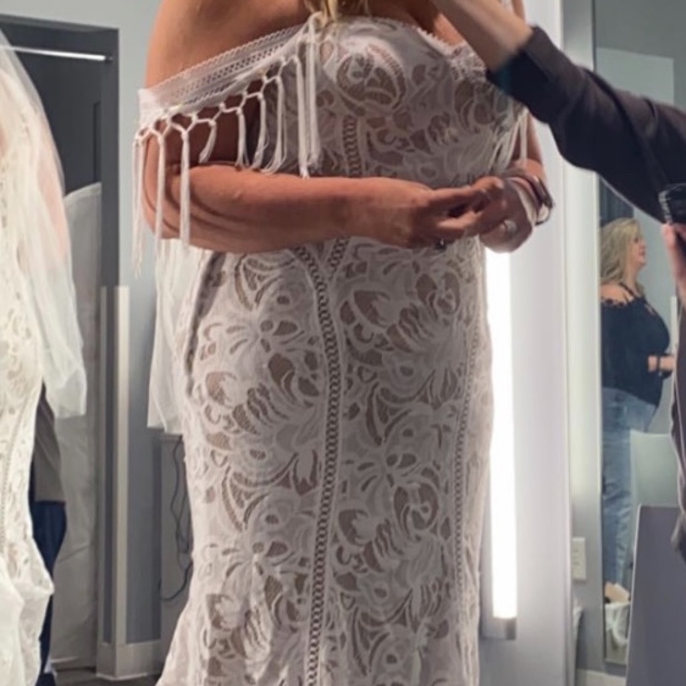 Beautiful Boho Bridal Dress/New Never Worn